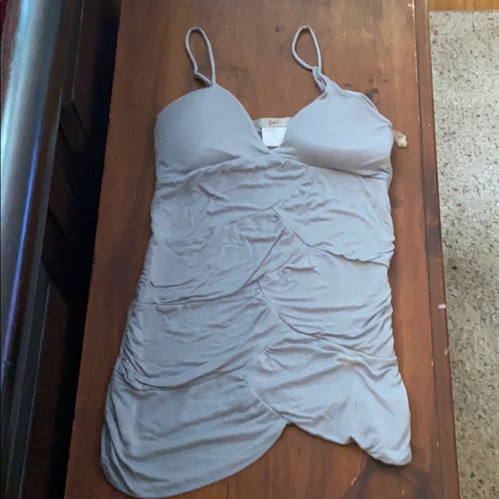 Scrunchie tank top